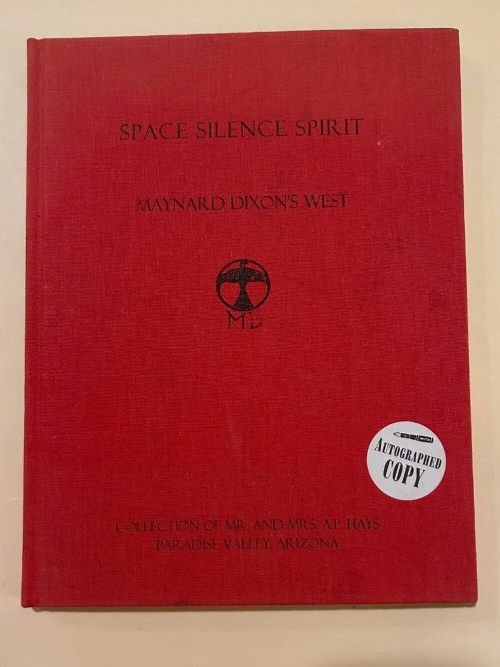 Space Silence Spirit Maynard Dixon's West book